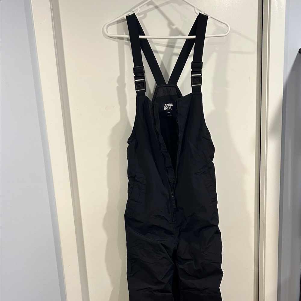Lands' End Black Kids snow pants size 14S